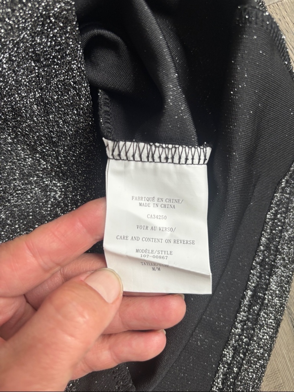 Sandra Venditti | NWT Sparkle Metallic Long-Sleeve Sheath Dress Black Silver Med - Picture 10 of 13